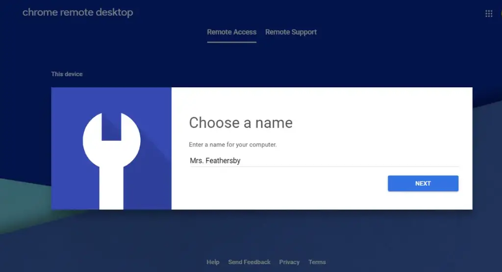 How to Use a Chrome Remote Desktop? - Oudel Inc.