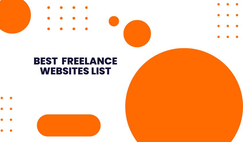 Best Freelance Websites List to Find Work in 2023 Oudel Inc.